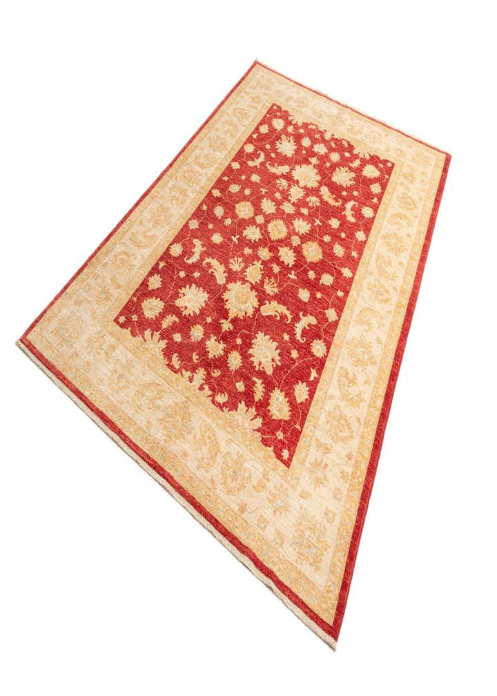 6' 8 x 9' 10 Ziegler Wool Rug