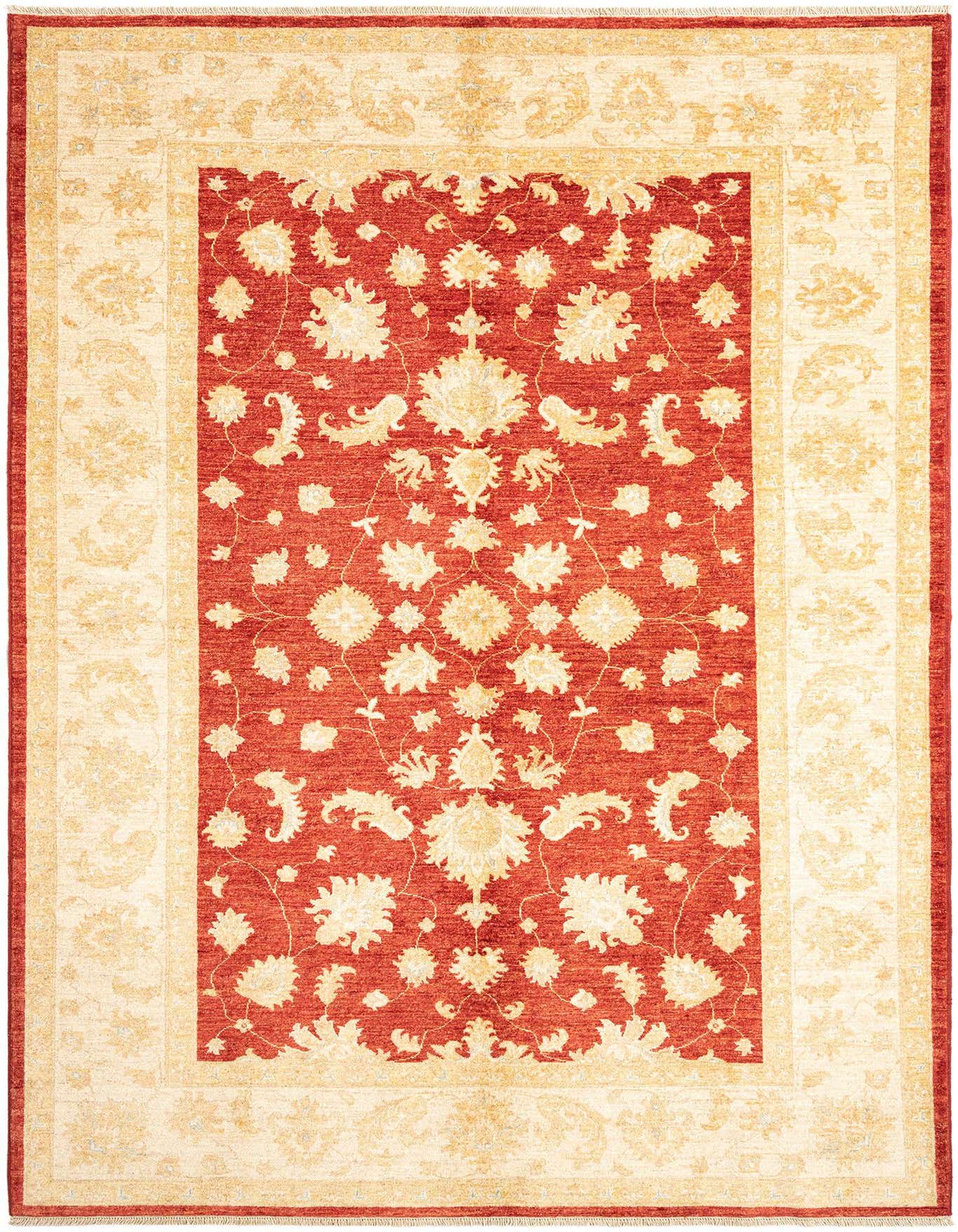 6' 8 x 9' 10 Ziegler Wool Rug