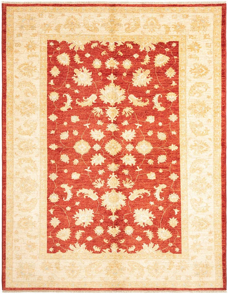 Detail image of 6' 8 x 9' 10 Ziegler Wool Rug