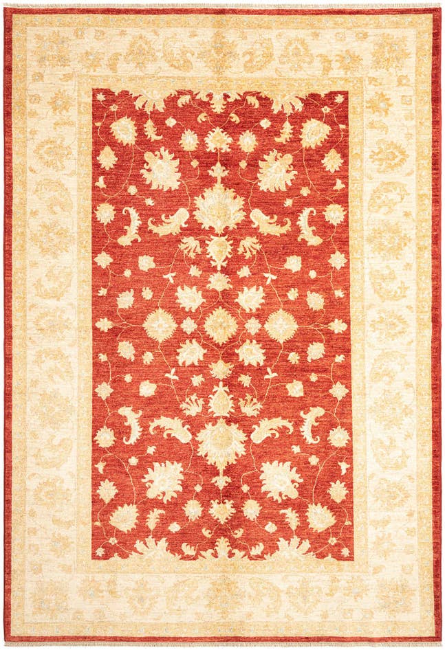 Detail image of 6' 8 x 9' 10 Ziegler Wool Rug