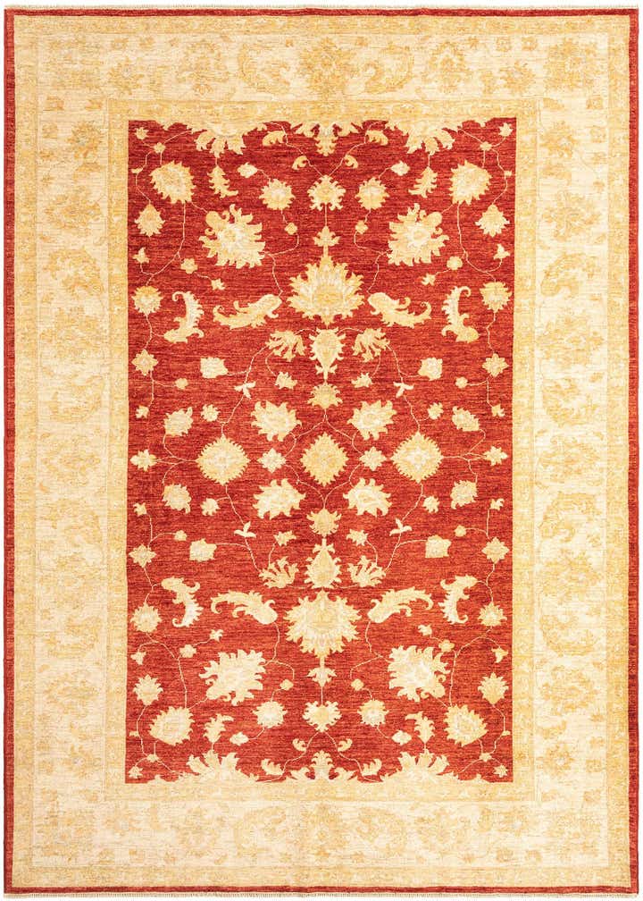 6' 8 x 9' 10 Ziegler Wool Rug