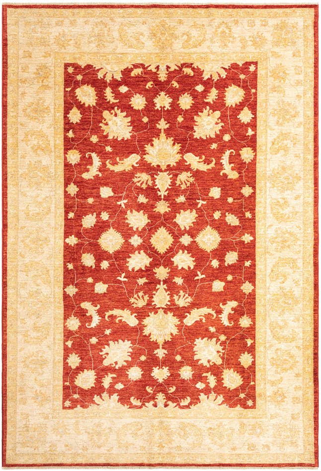 Detail image of 6' 8 x 9' 10 Ziegler Wool Rug