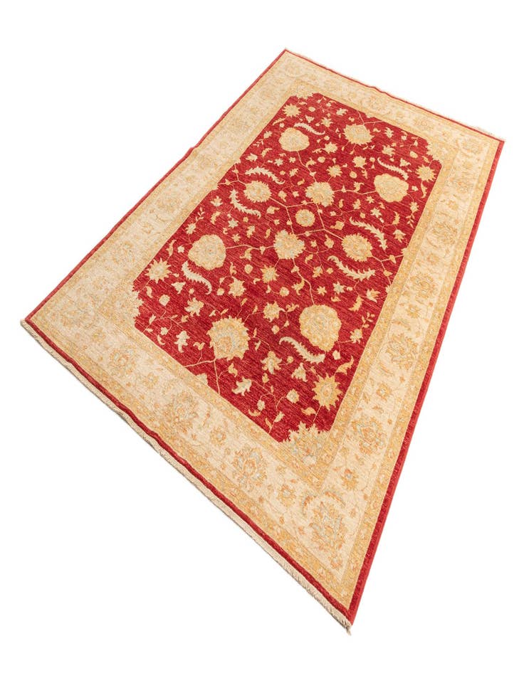 Detail image of 6' 7 x 9' 6 Ziegler Wool Rug