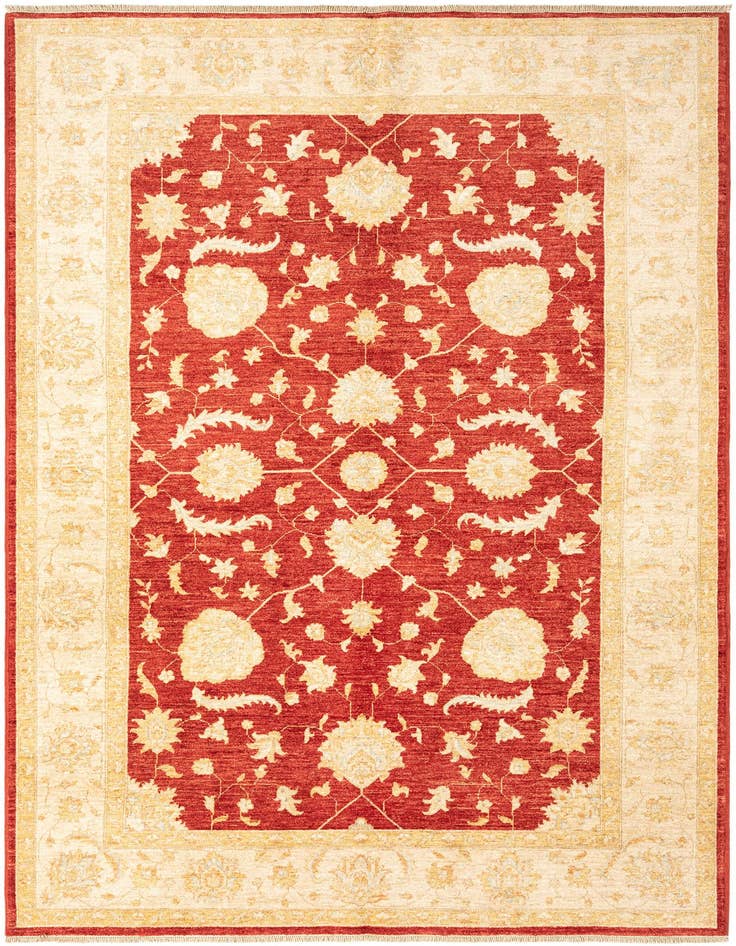Detail image of 6' 7 x 9' 6 Ziegler Wool Rug