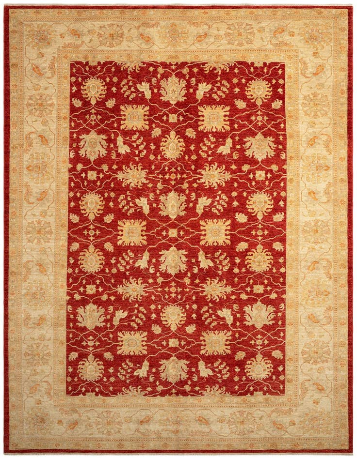 Detail image of 8' 10 x 12' 4 Ziegler Wool Rug