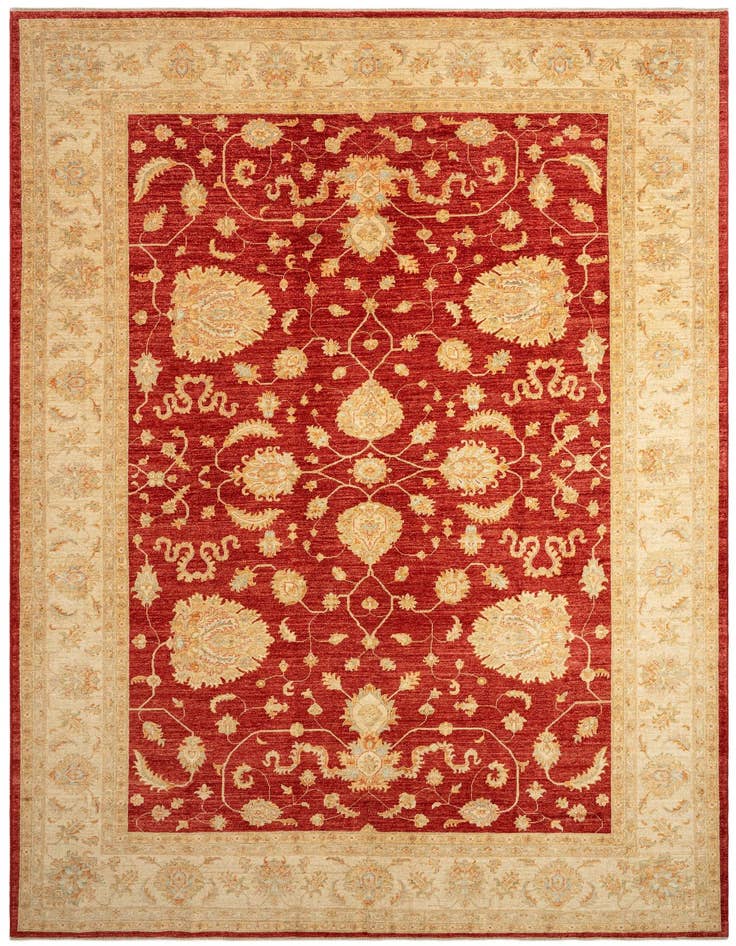Detail image of 8' 11 x 12' 6 Ziegler Wool Rug