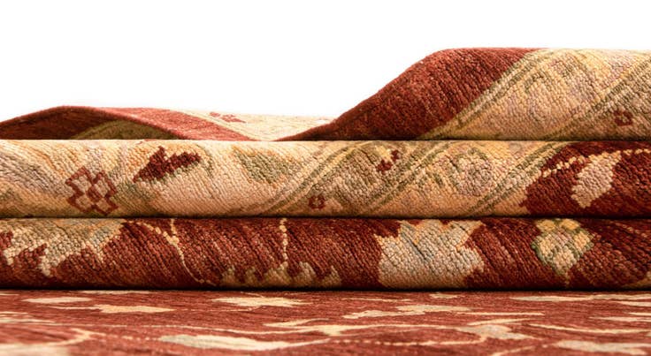 Detail image of 9' 3 x 11' 4 Ziegler Wool Rug