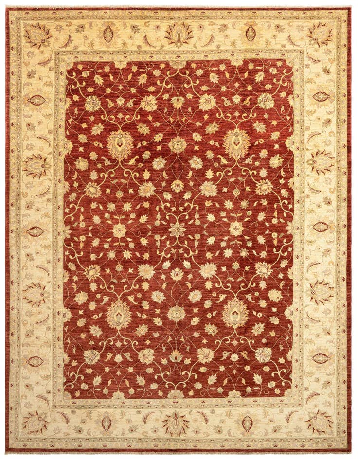 Detail image of 9' 3 x 11' 4 Ziegler Wool Rug