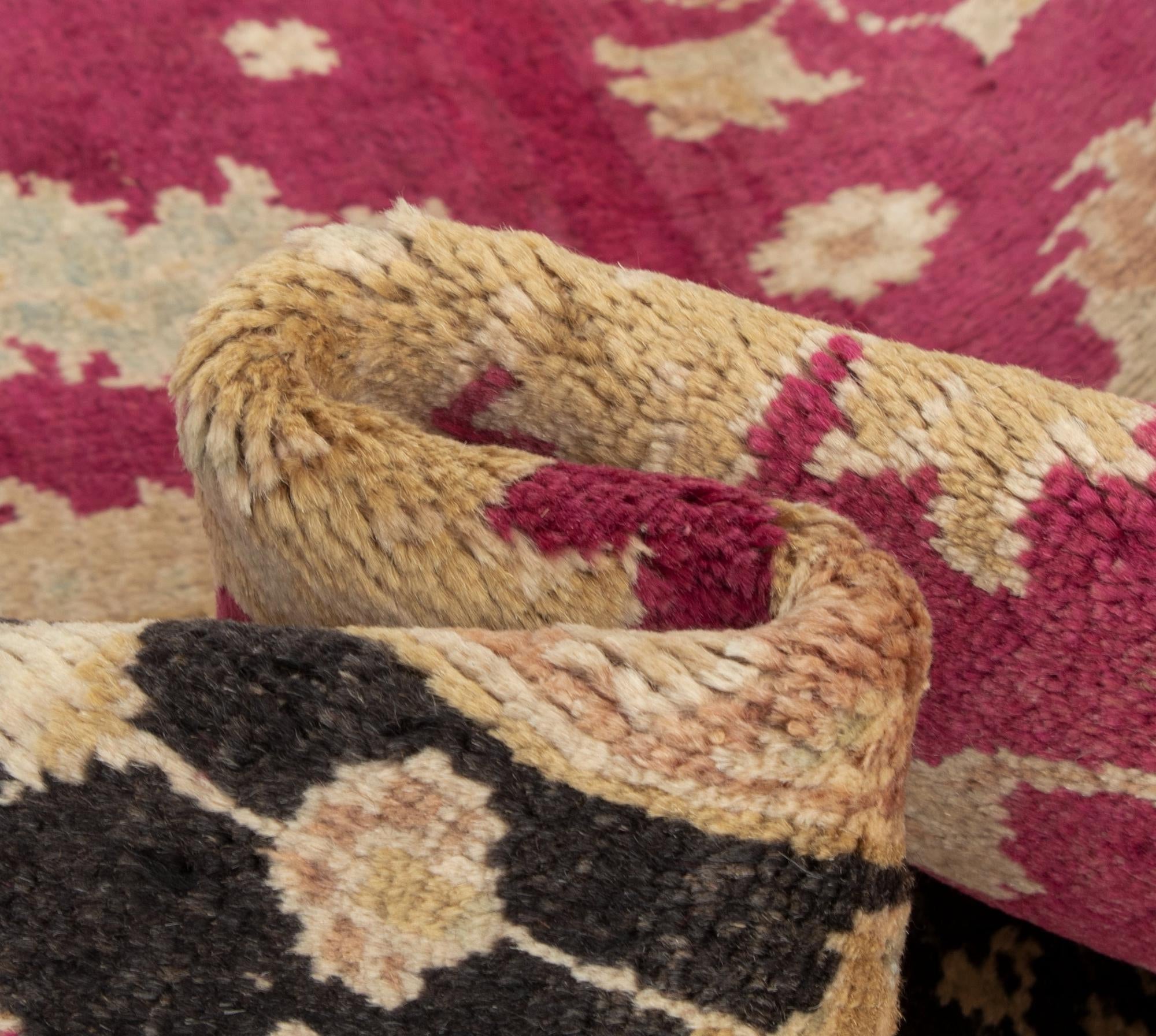 5' 3 x 7' 3 Hand Knotted Ziegler Wool Rug