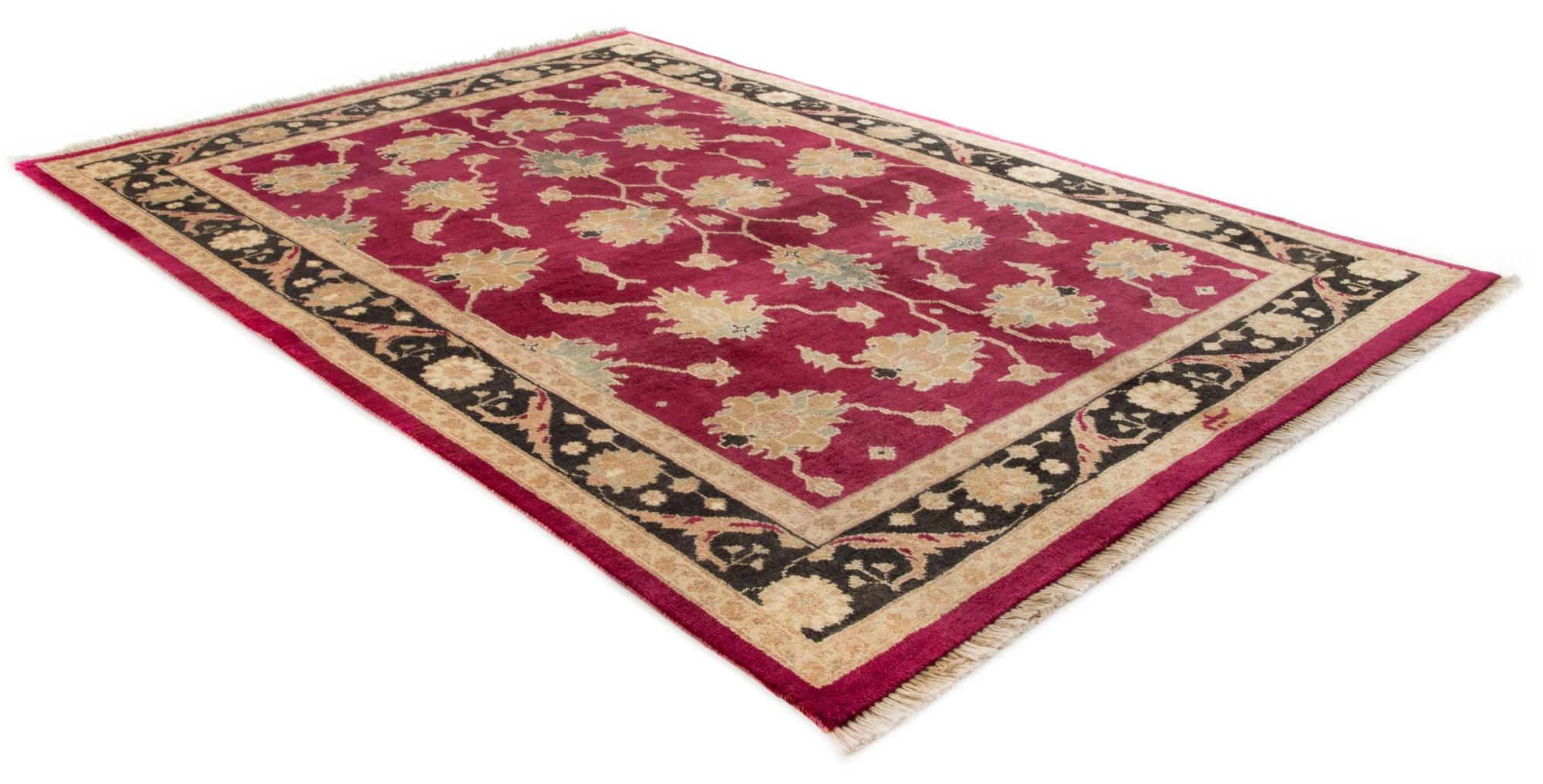 5' 3 x 7' 9 Hand Knotted Ziegler Wool Rug