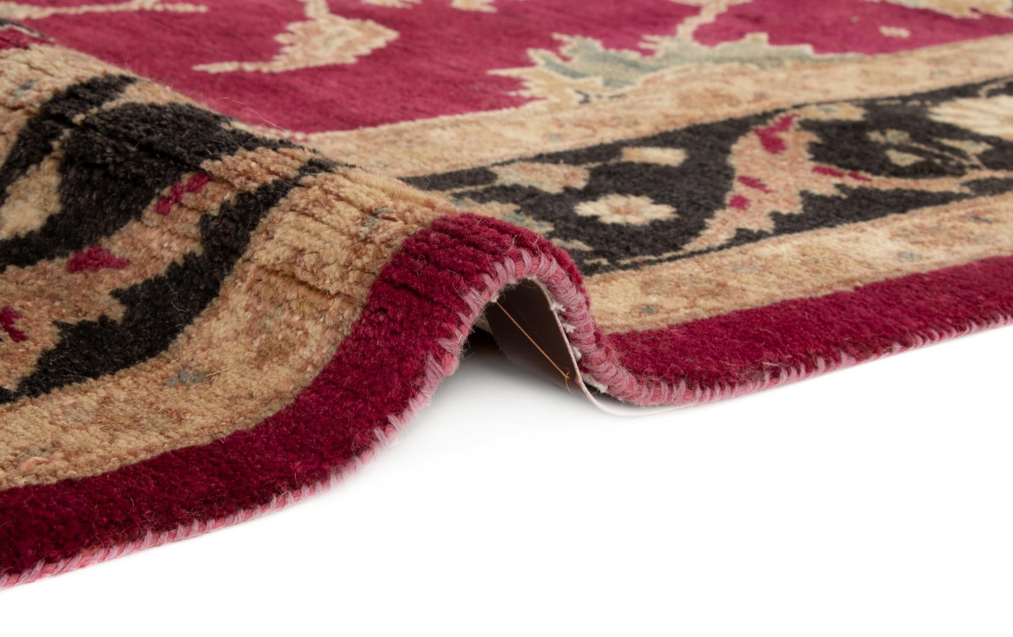 5' 3 x 7' 9 Hand Knotted Ziegler Wool Rug