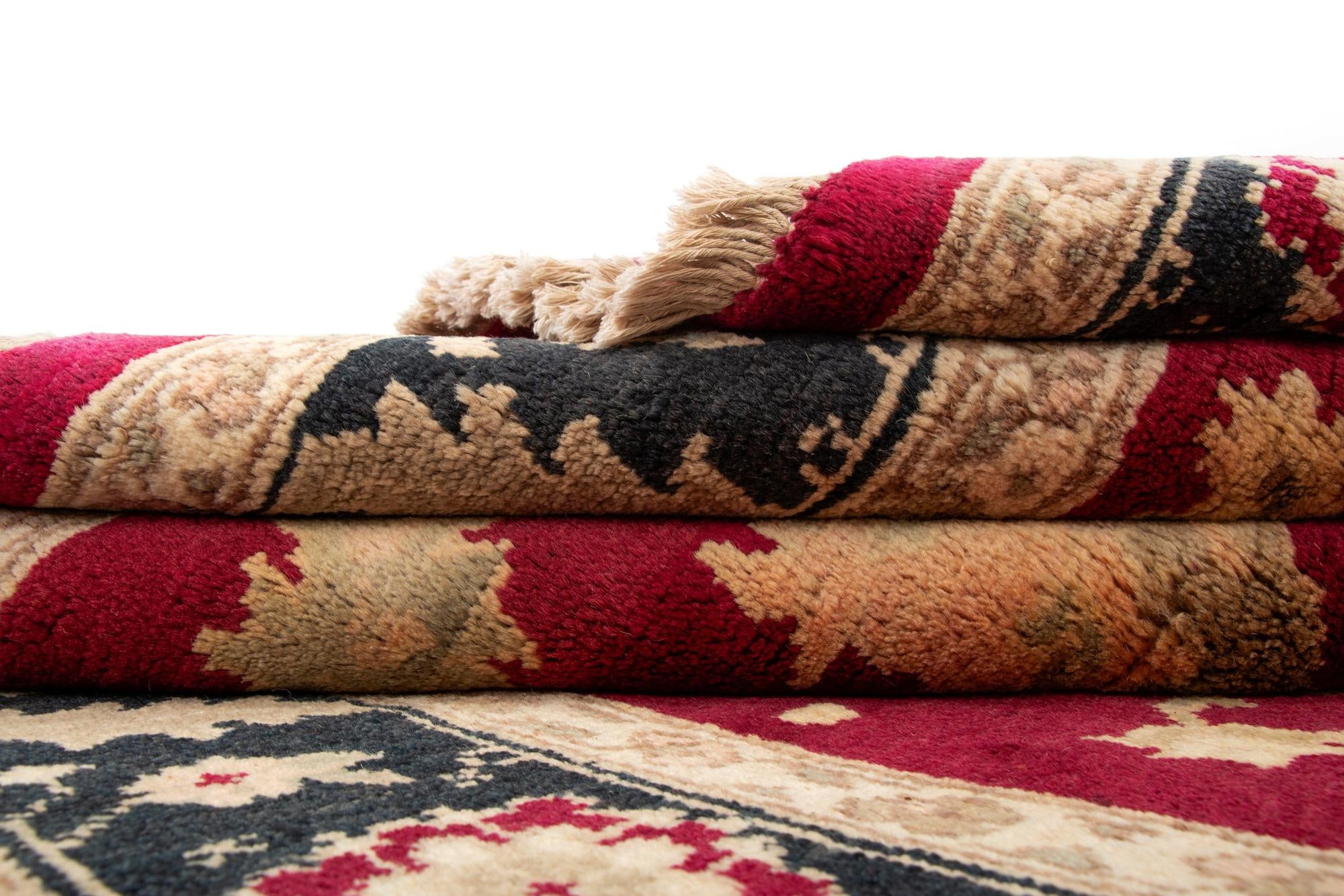 5' 1 x 7' 3 Hand Knotted Ziegler Wool Rug