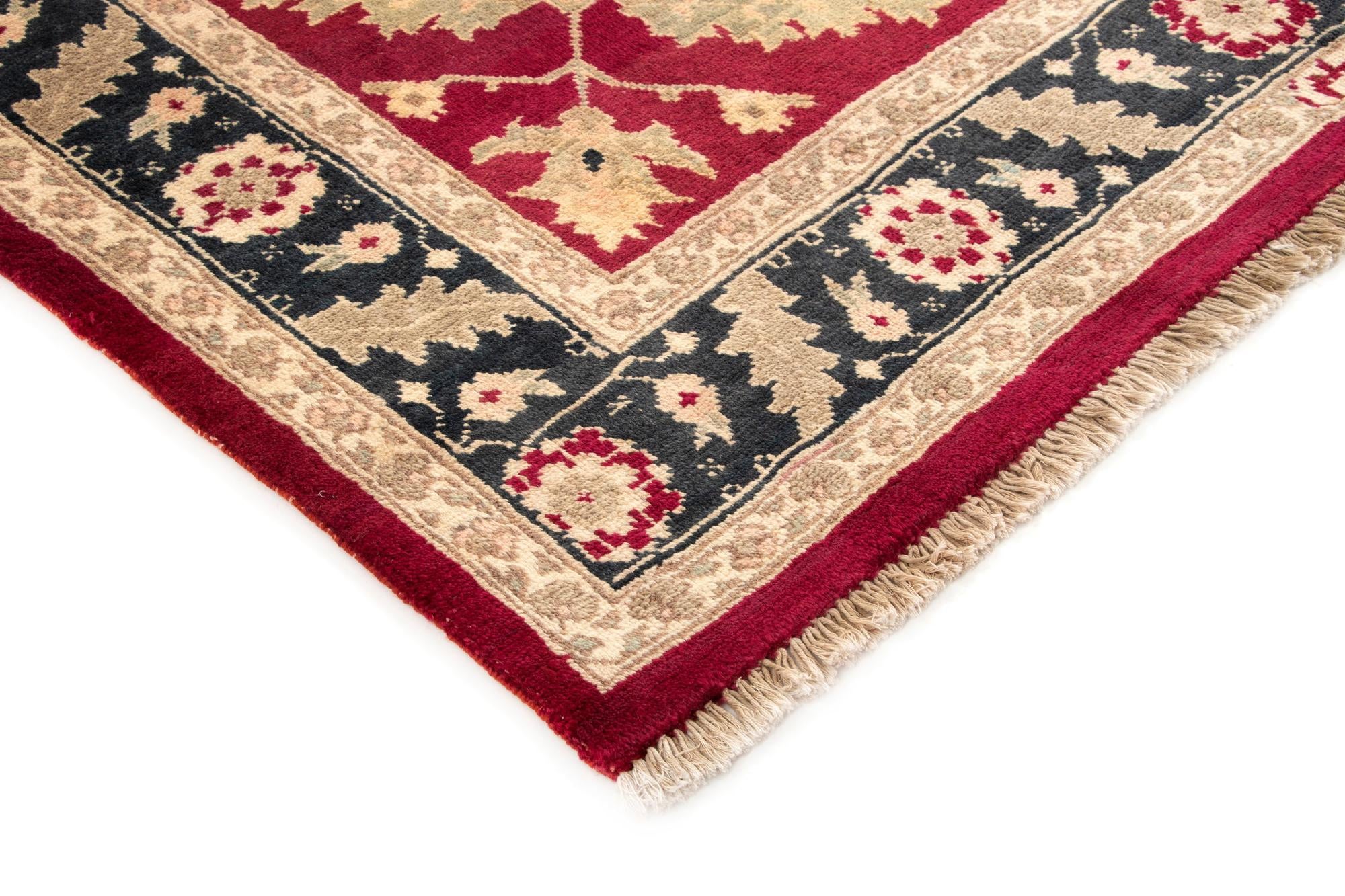5' 1 x 7' 3 Hand Knotted Ziegler Wool Rug