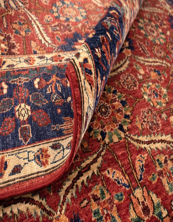 Detail image of 5' 10 x 9' 1  Hand Knotted Ziegler Rug