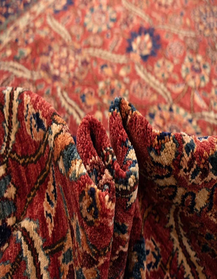 Detail image of 5' 10 x 9' 1  Hand Knotted Ziegler Rug