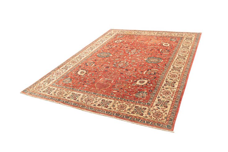 Detail image of 8' 1 x 11' 1 Hand Knotted Ziegler Rug