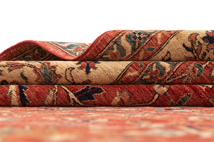 Detail image of 8' 1 x 11' 1 Hand Knotted Ziegler Rug