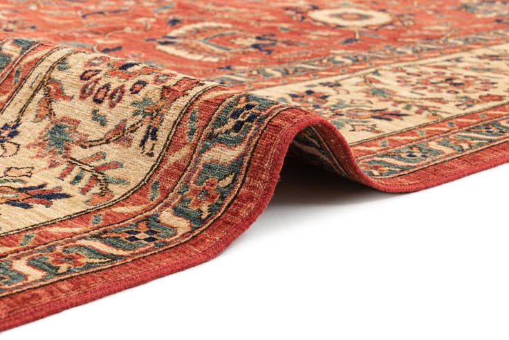 Detail image of 8' 1 x 11' 1 Hand Knotted Ziegler Rug