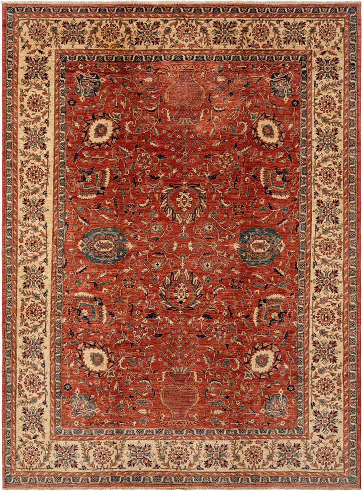 8' 1 x 11' 1 Hand Knotted Ziegler Rug