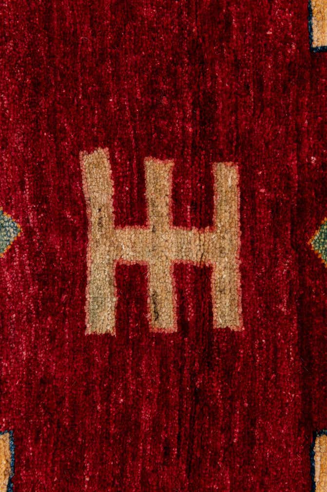 3' 3 x 5' 2 Hand Knotted Ziegler Wool Rug