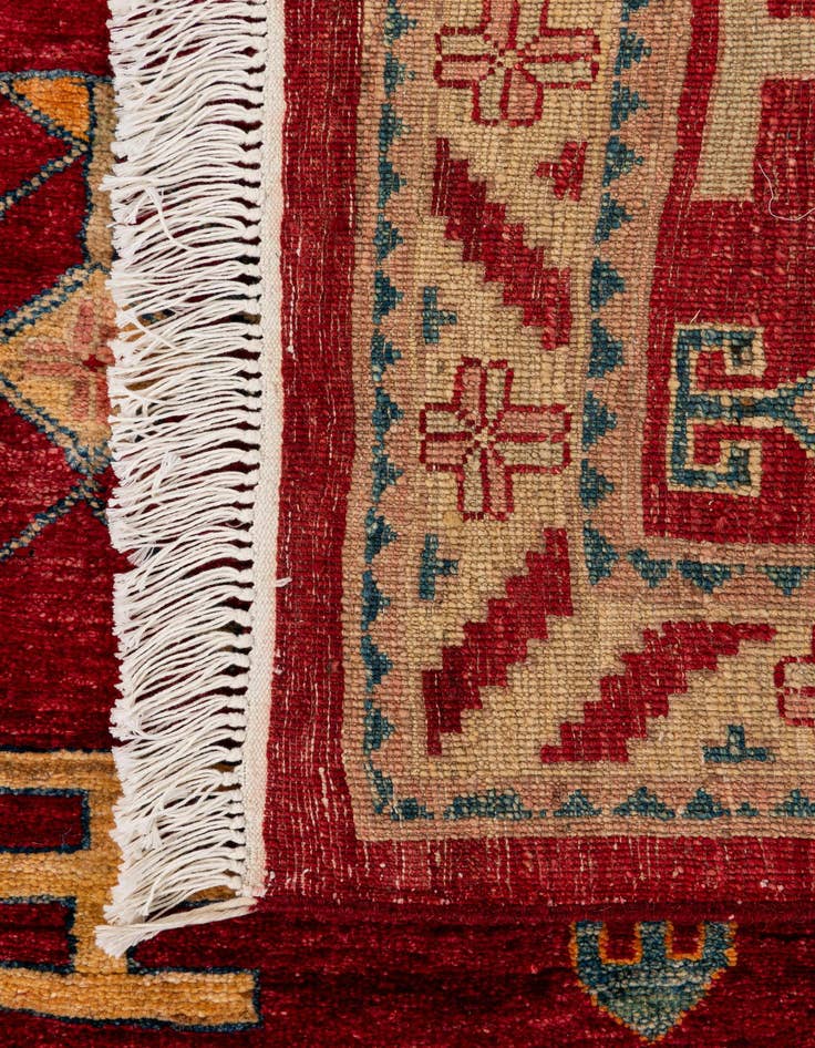 Detail image of 3' 3 x 5' 2  Hand Knotted Ziegler Wool Rug