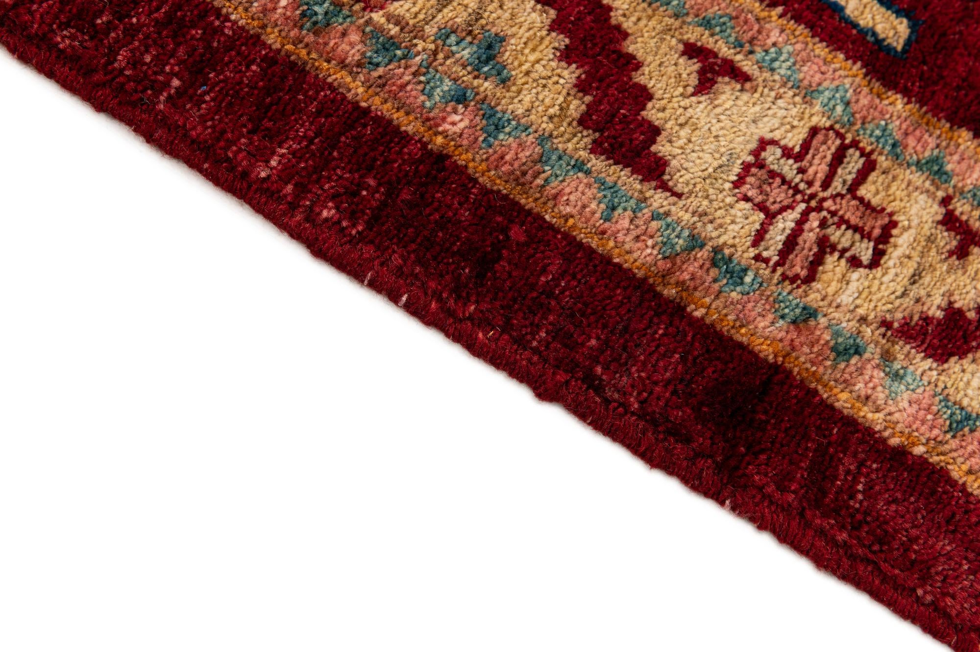 3' 3 x 4' 7 Hand Knotted Ziegler Wool Rug