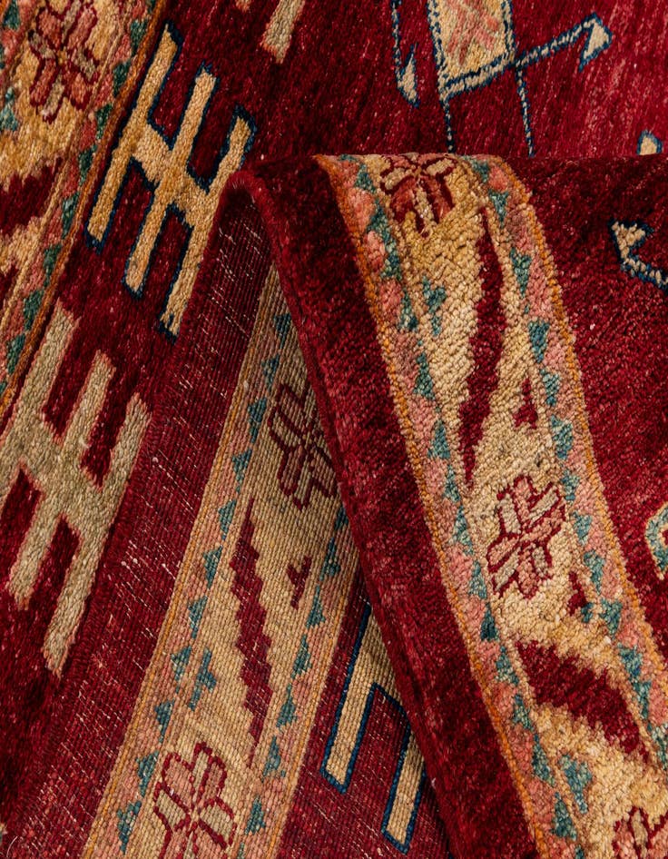 Detail image of 3' 3 x 4' 7  Hand Knotted Ziegler Wool Rug
