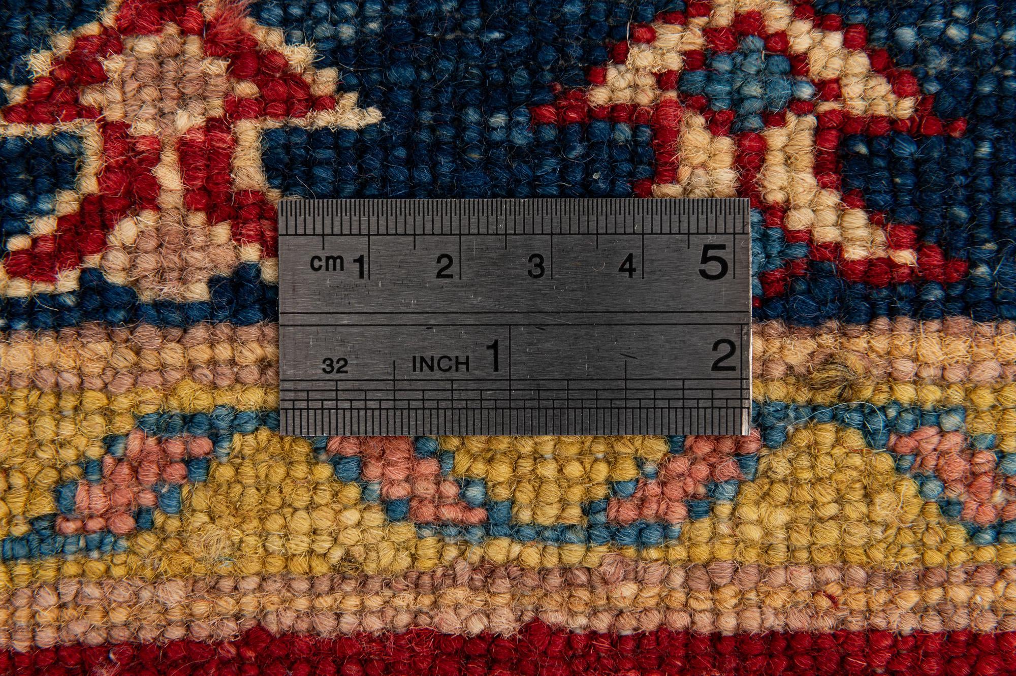 3' 5 x 4' 10 Hand Knotted Ziegler Wool Rug