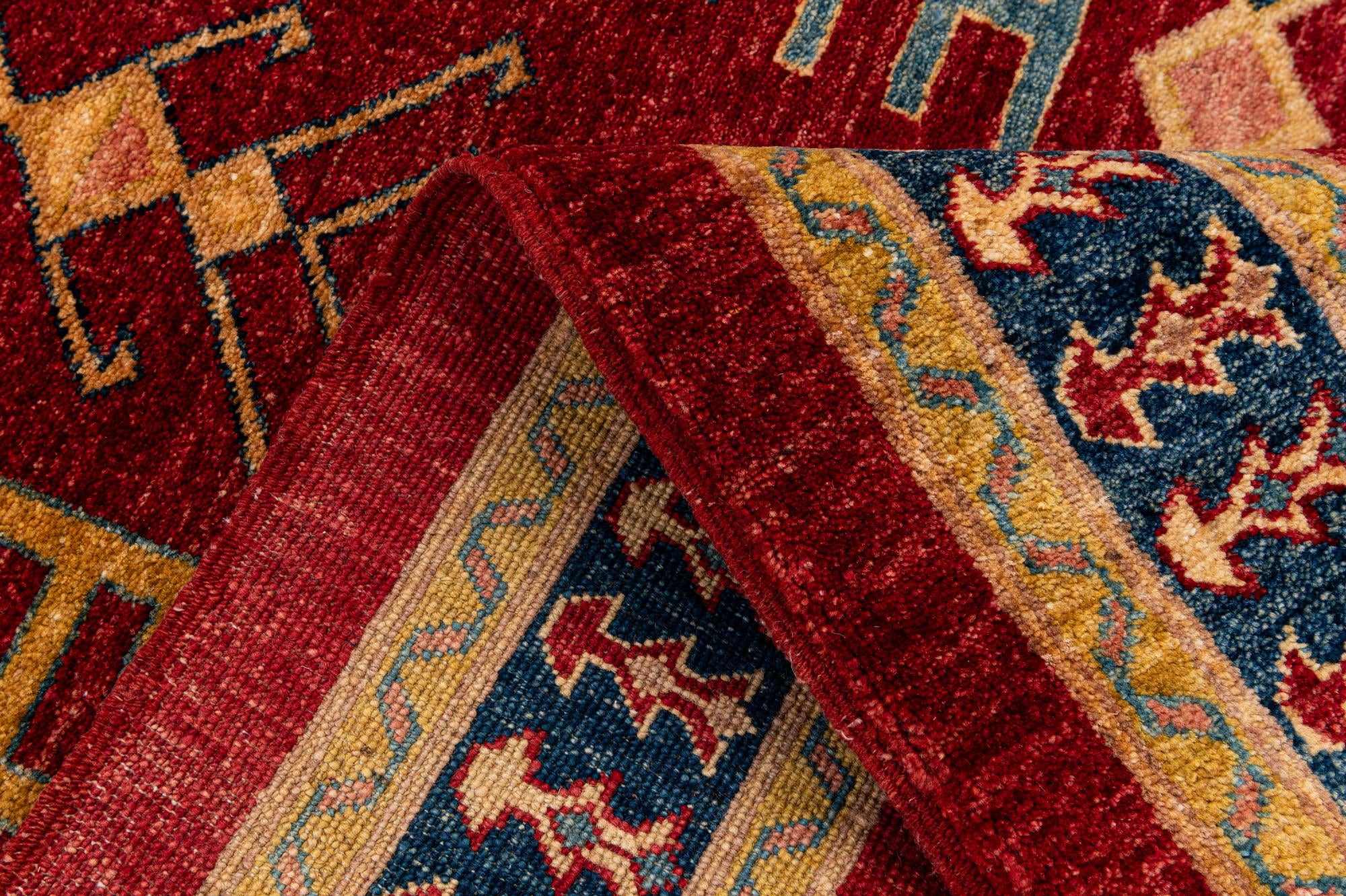 3' 5 x 4' 10 Hand Knotted Ziegler Wool Rug