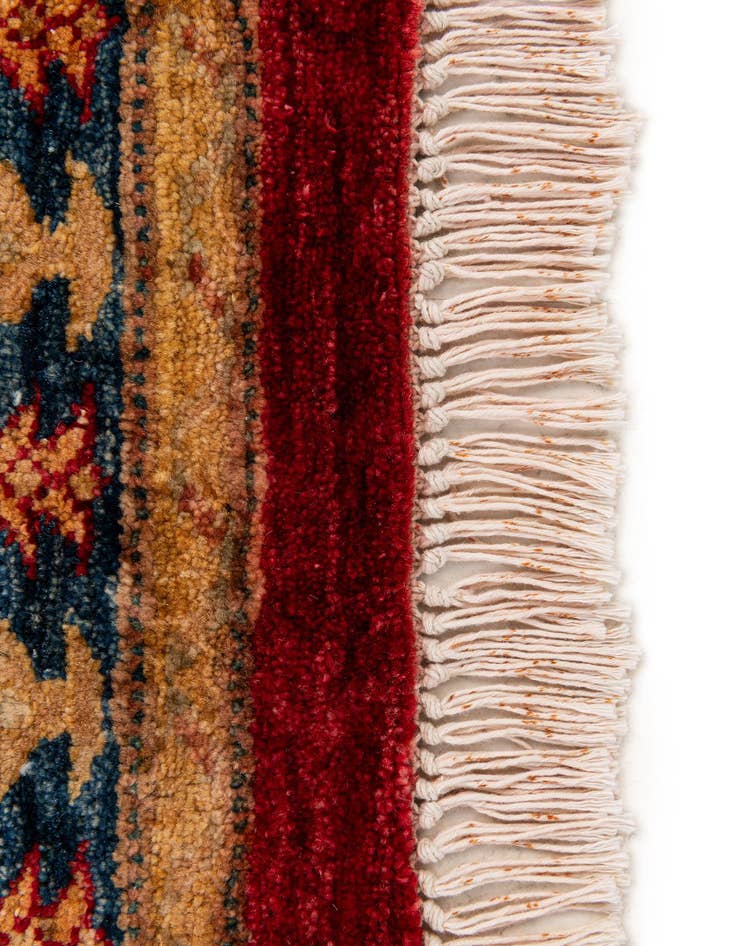 Detail image of 3' 4 x 4' 10  Hand Knotted Ziegler Wool Rug