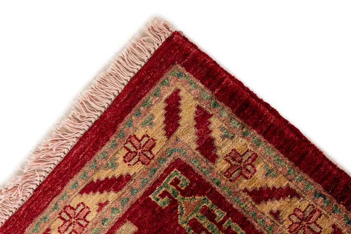 3' 5 x 4' 10 Hand Knotted Ziegler Wool Rug