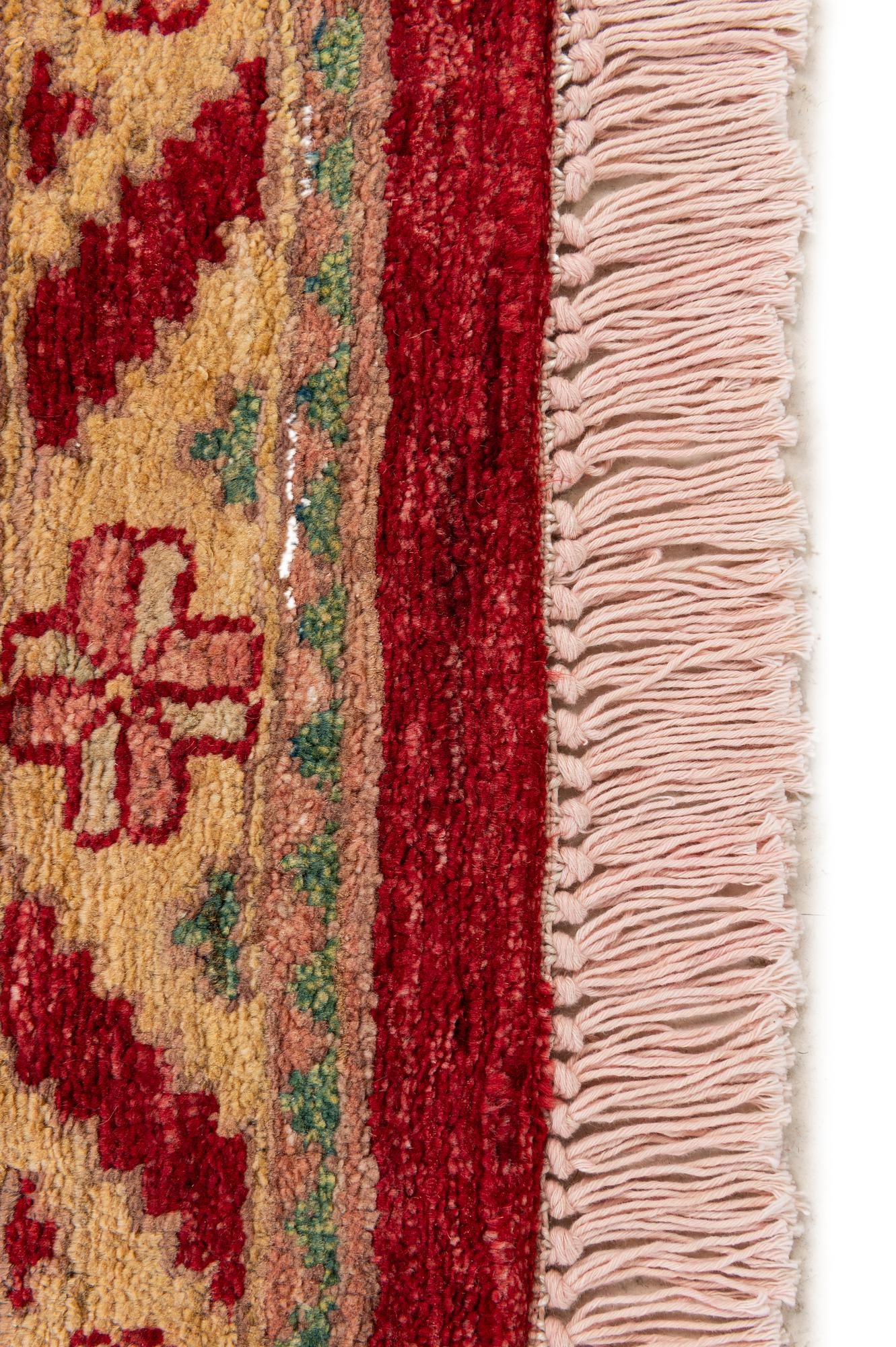 3' 5 x 4' 10 Hand Knotted Ziegler Wool Rug