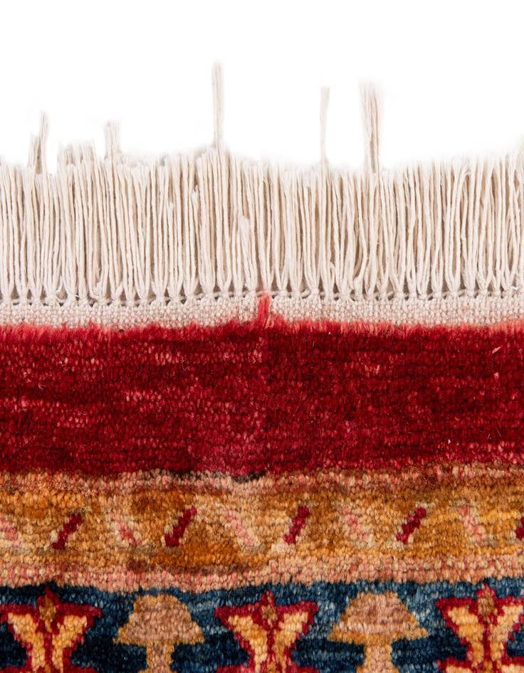 Detail image of 3' 5 x 5' 1  Hand Knotted Ziegler Wool Rug