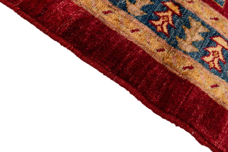 Detail image of 3' 5 x 5' 1 Hand Knotted Ziegler Wool Rug