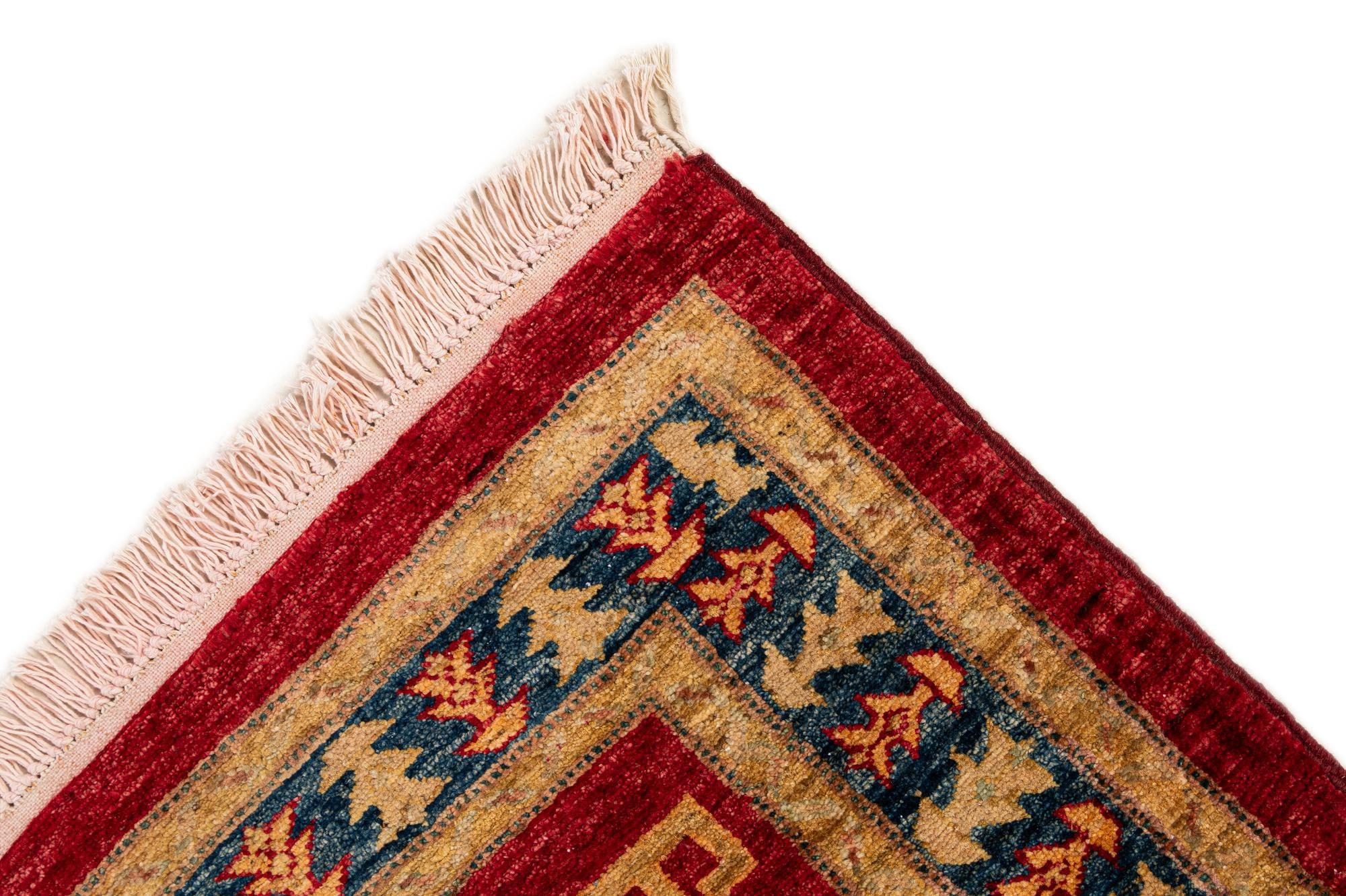 3' 3 x 4' 8 Hand Knotted Ziegler Wool Rug