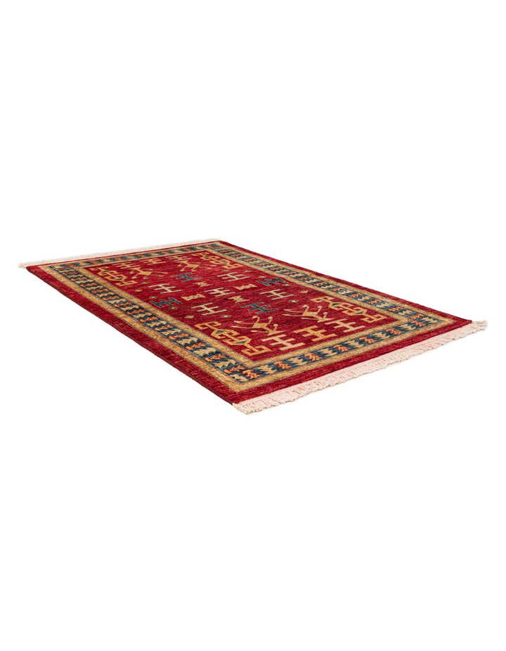 3' 3 x 4' 8 Hand Knotted Ziegler Wool Rug