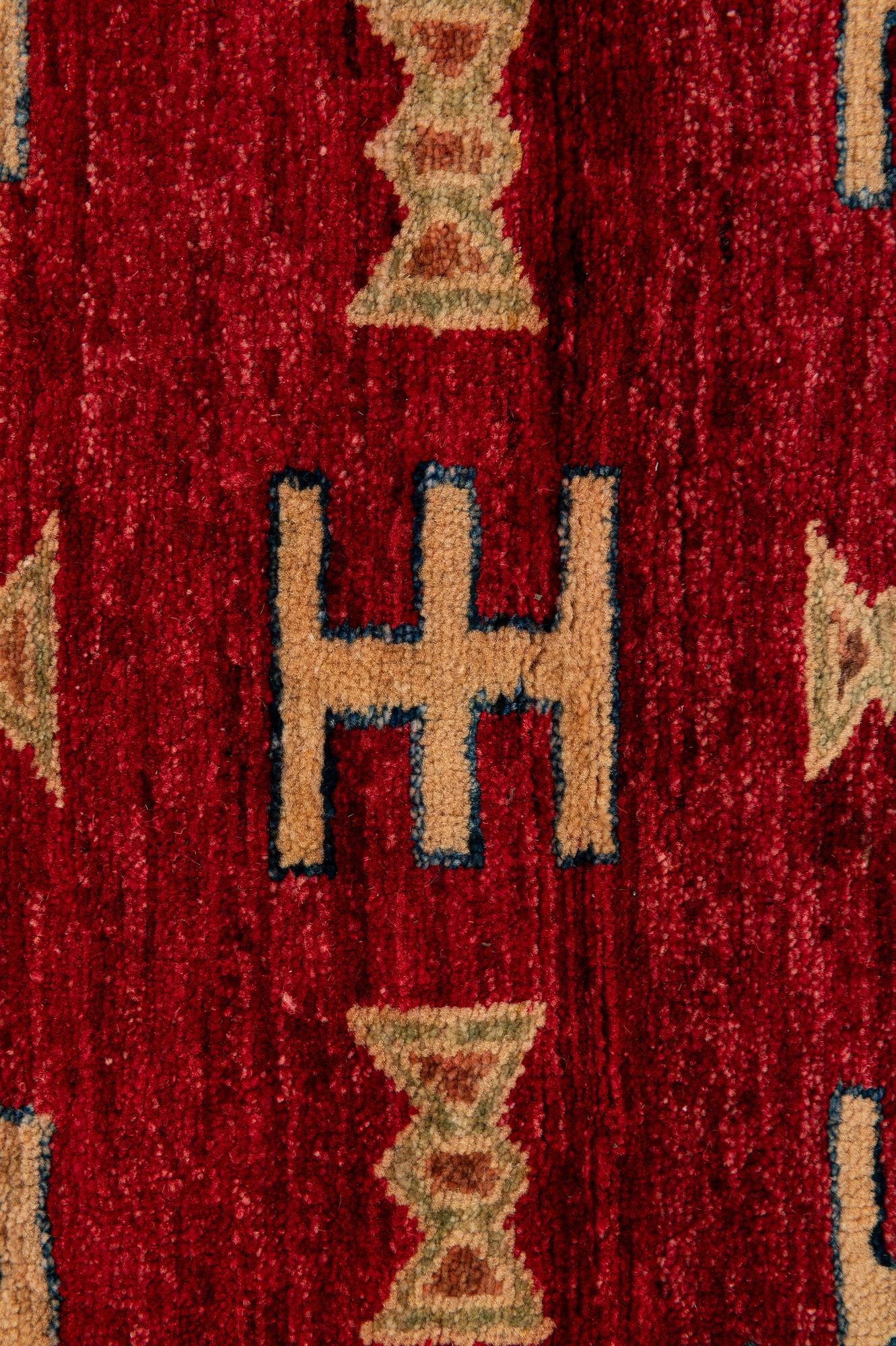 3' 3 x 4' 8 Hand Knotted Ziegler Wool Rug