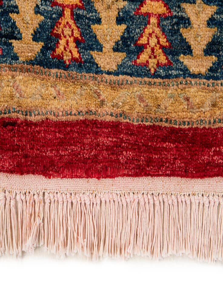 Detail image of 3' 3 x 4' 8  Hand Knotted Ziegler Wool Rug