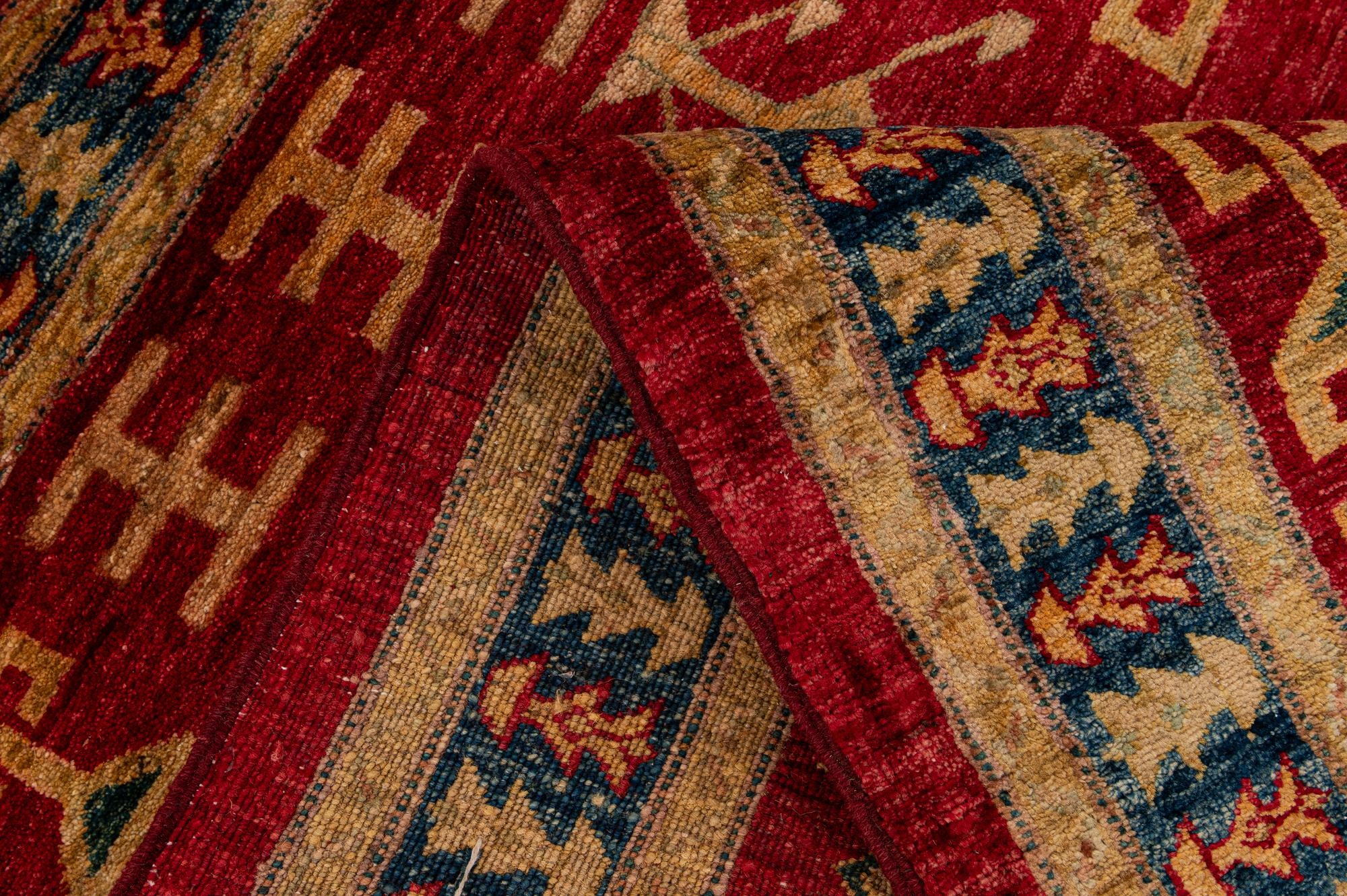 3' 3 x 4' 8 Hand Knotted Ziegler Wool Rug