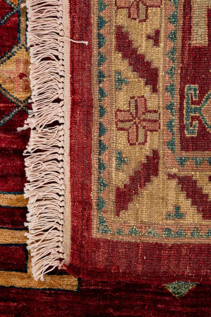 3' 5 x 5' 6 Hand Knotted Ziegler Wool Rug
