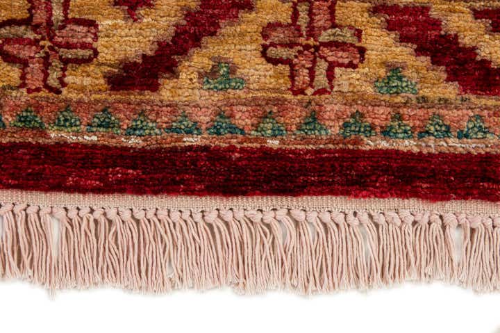 3' 5 x 5' 6 Hand Knotted Ziegler Wool Rug