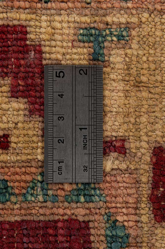 3' 5 x 5' 6 Hand Knotted Ziegler Wool Rug