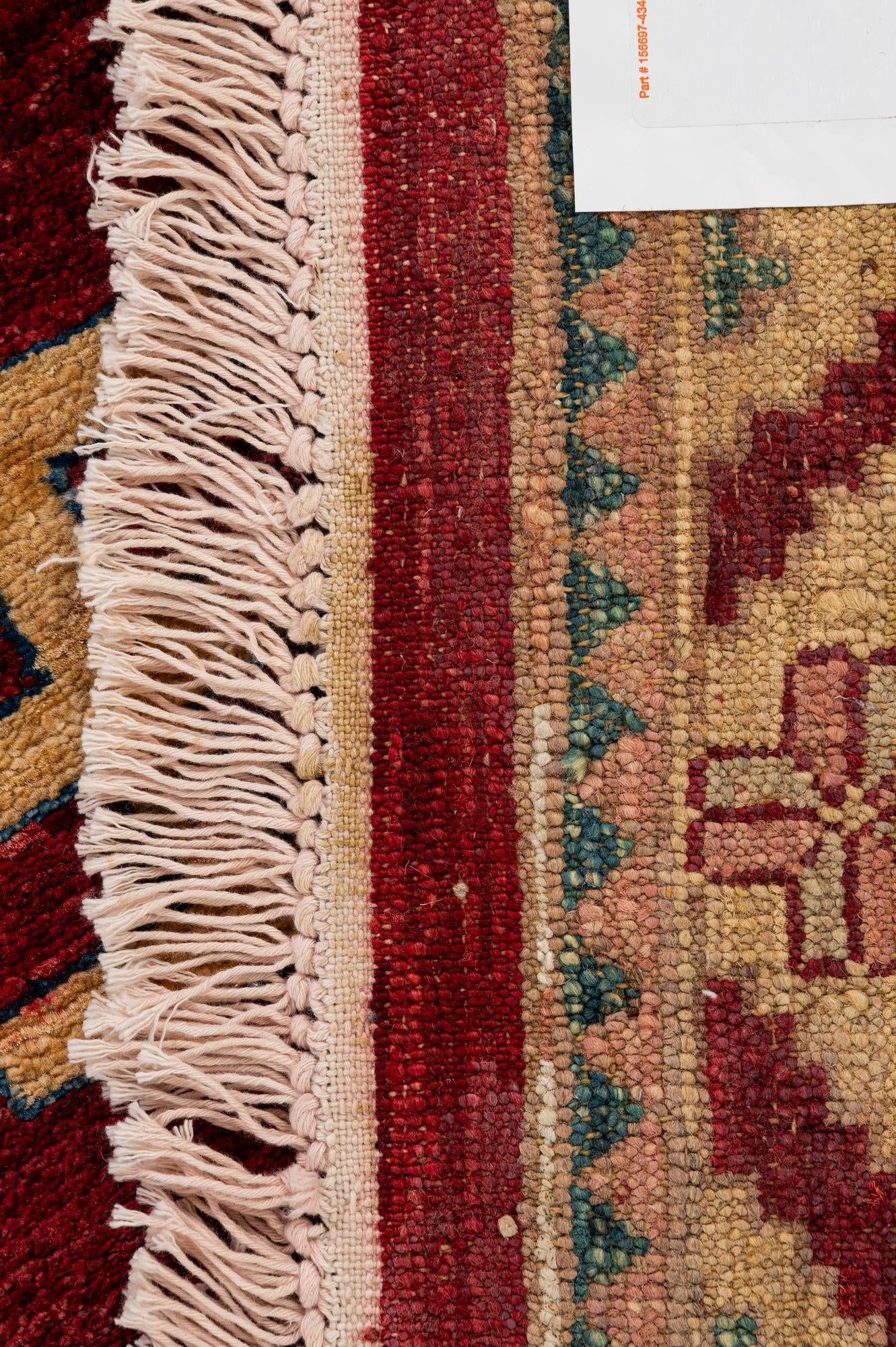 3' 5 x 5' 6 Hand Knotted Ziegler Wool Rug