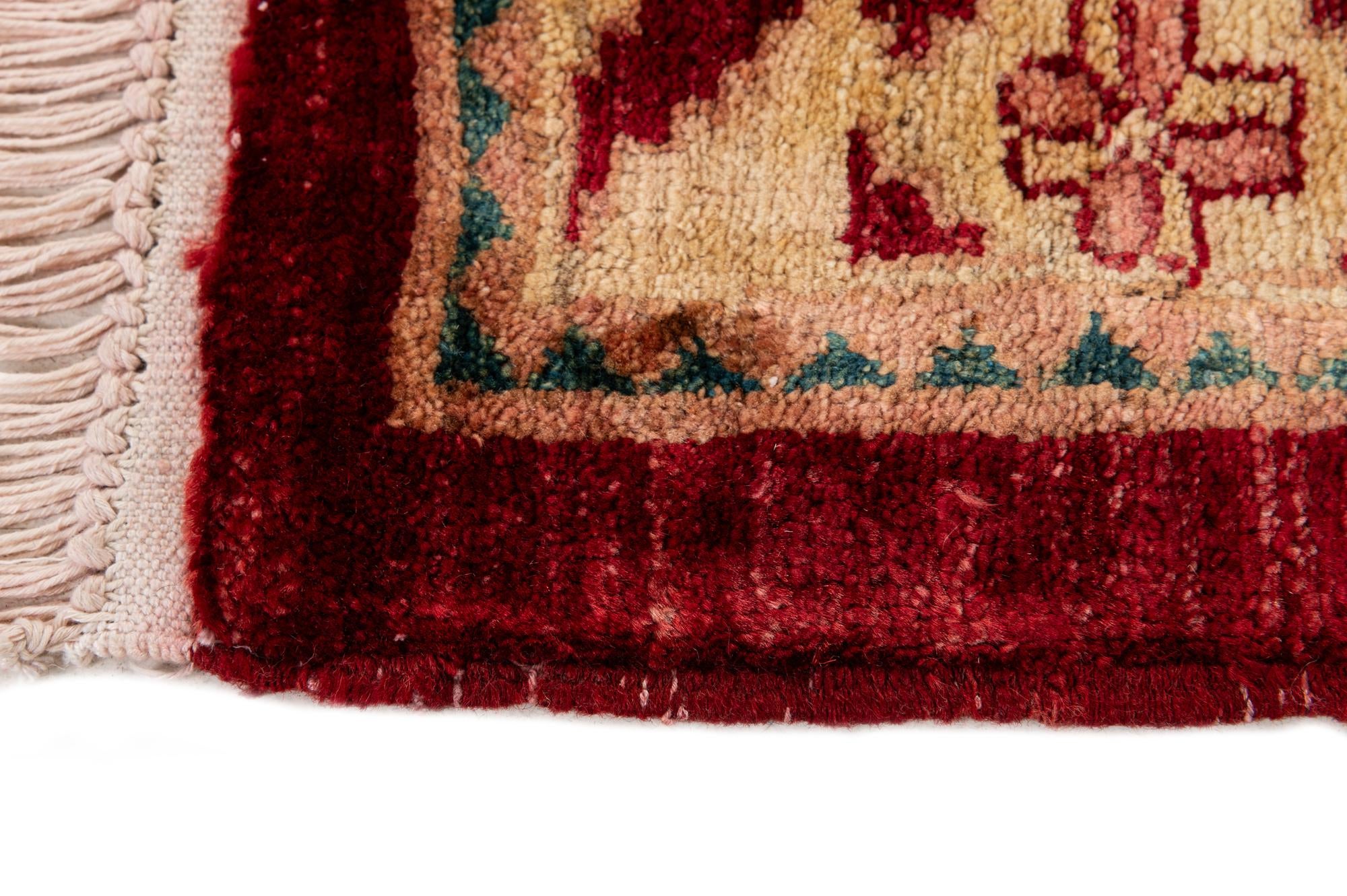 3' 3 x 5' 1 Hand Knotted Ziegler Wool Rug