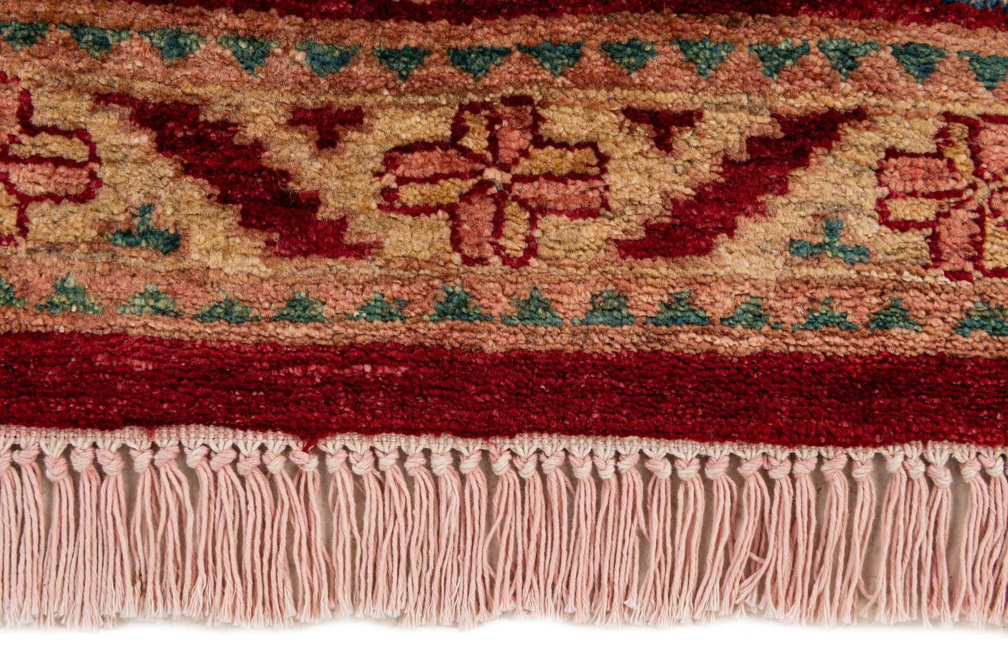 3' 3 x 5' 1 Hand Knotted Ziegler Wool Rug