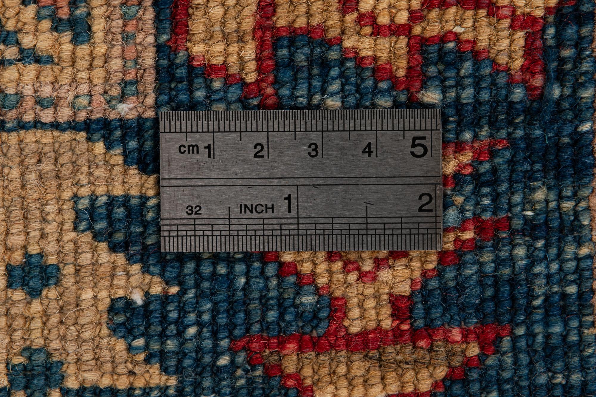 3' 5 x 4' 10 Hand Knotted Ziegler Wool Rug