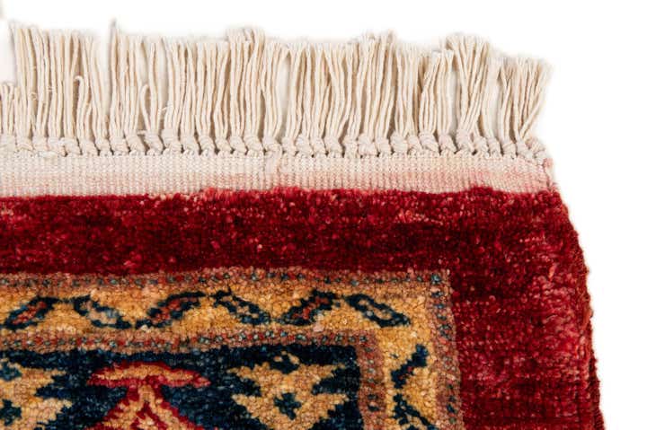 3' 5 x 4' 10 Hand Knotted Ziegler Wool Rug