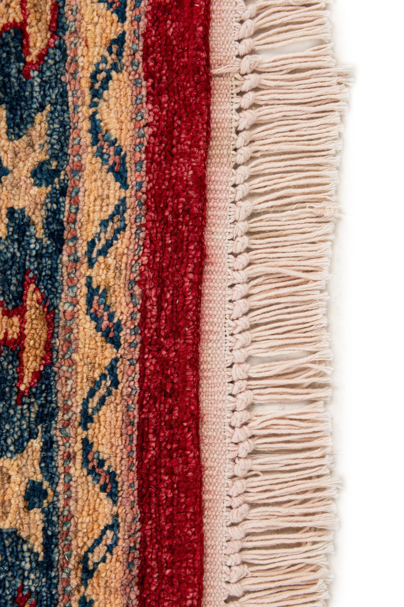 3' 5 x 4' 10 Hand Knotted Ziegler Wool Rug