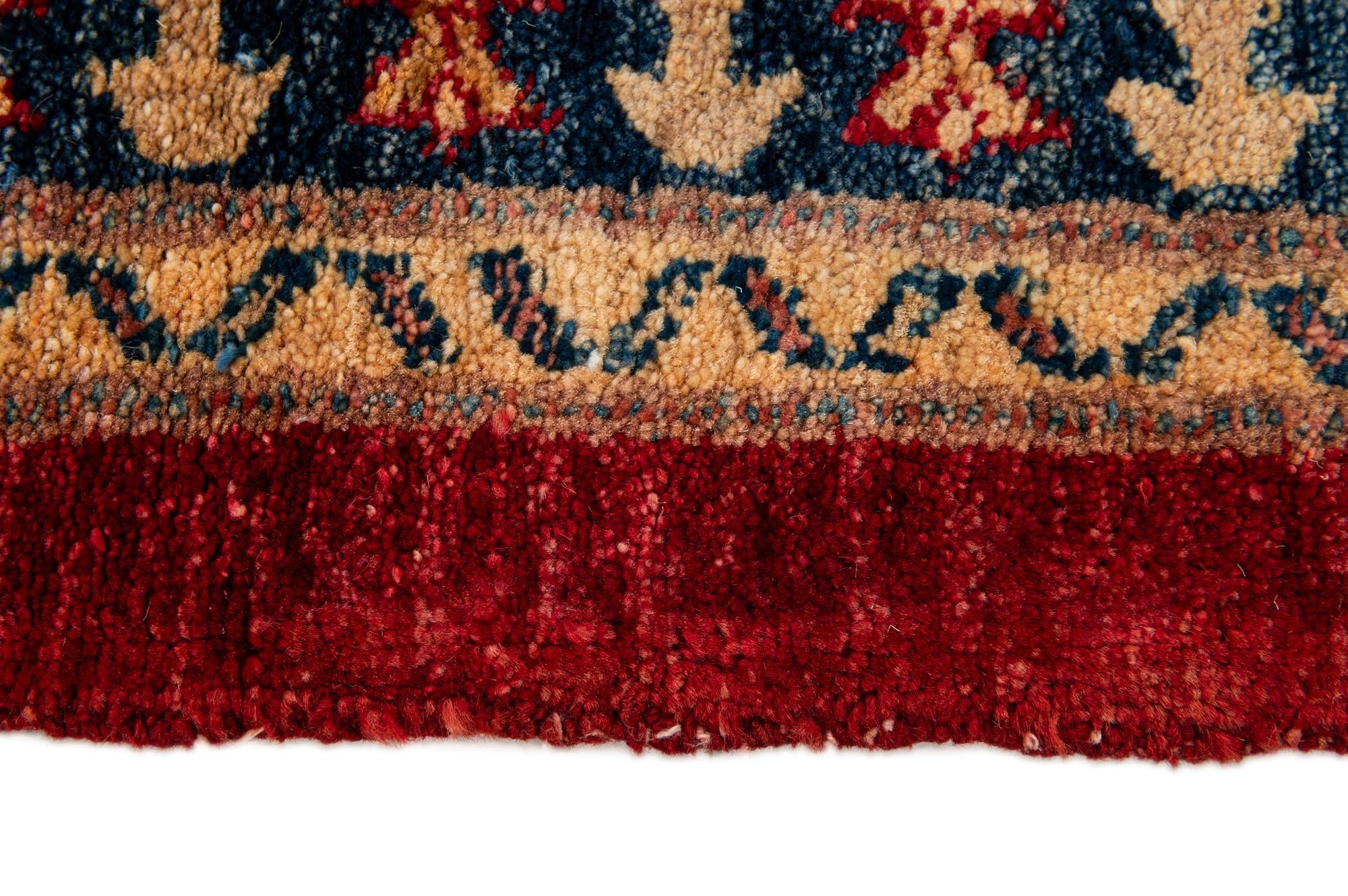 3' 5 x 4' 10 Hand Knotted Ziegler Wool Rug