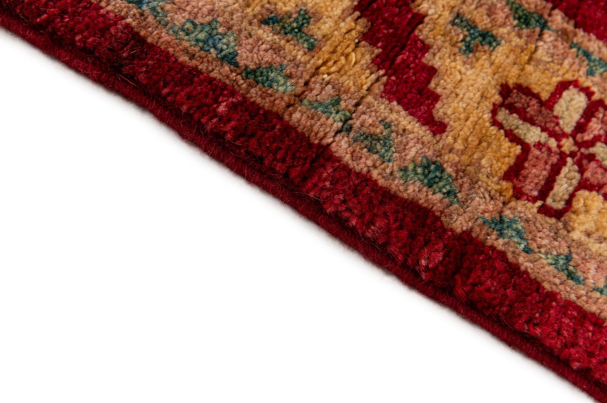3' 3 x 5' Hand Knotted Ziegler Wool Rug